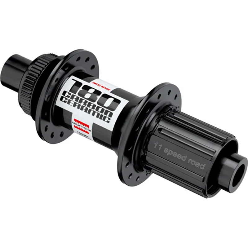 DT Swiss Hub 180 32h 135mm Shim CL Black 32 hole 135 mm qr