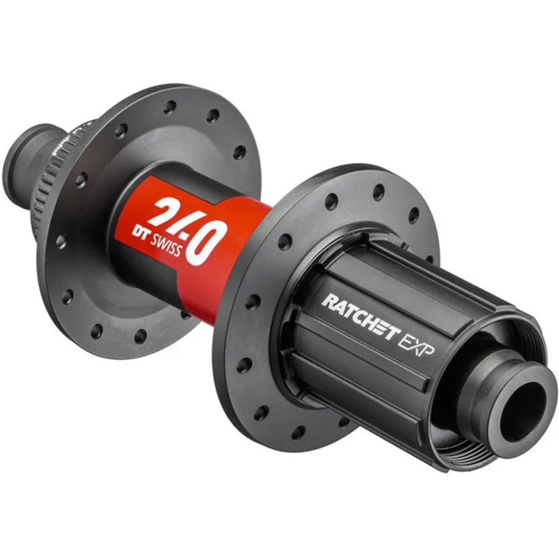 DT Swiss RR HUB DT 240X 24h 142x12 CL Shimrd Black 24 hole