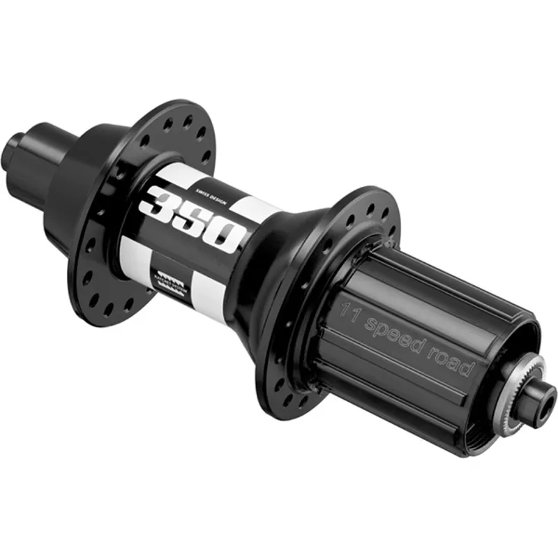 DT Swiss RR HUB DT 350 28h 130 Shim MY22 Black 28 hole 130 mm qr