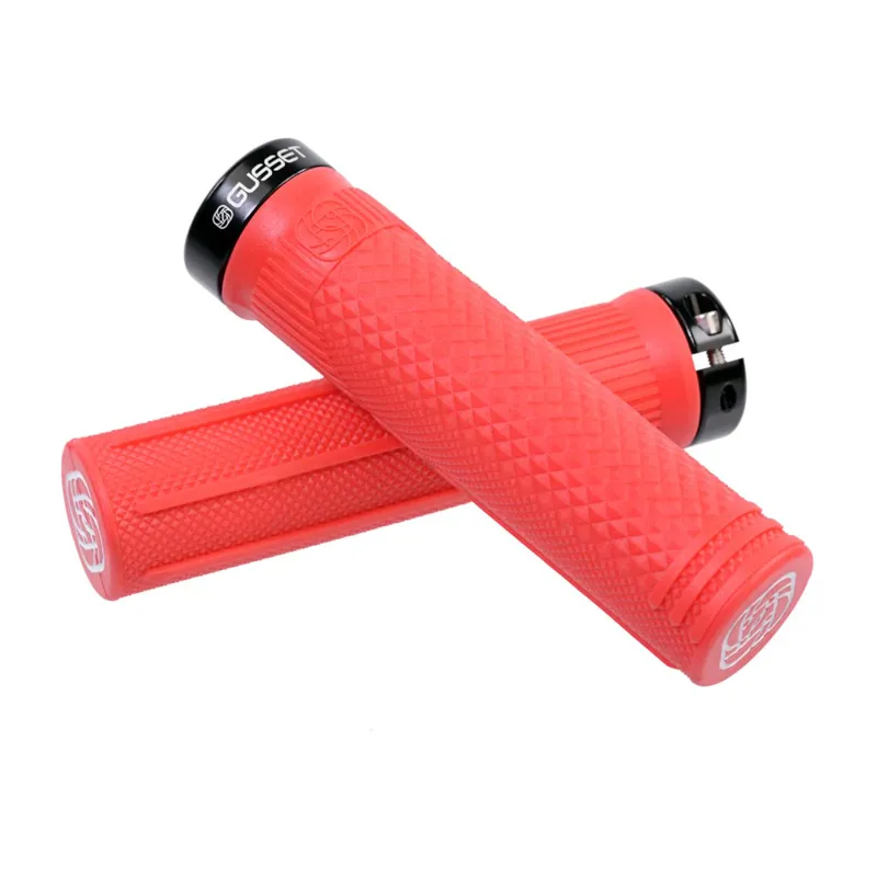 Gusset S2 Lock On Grips Extra Soft Compound Red 133mm