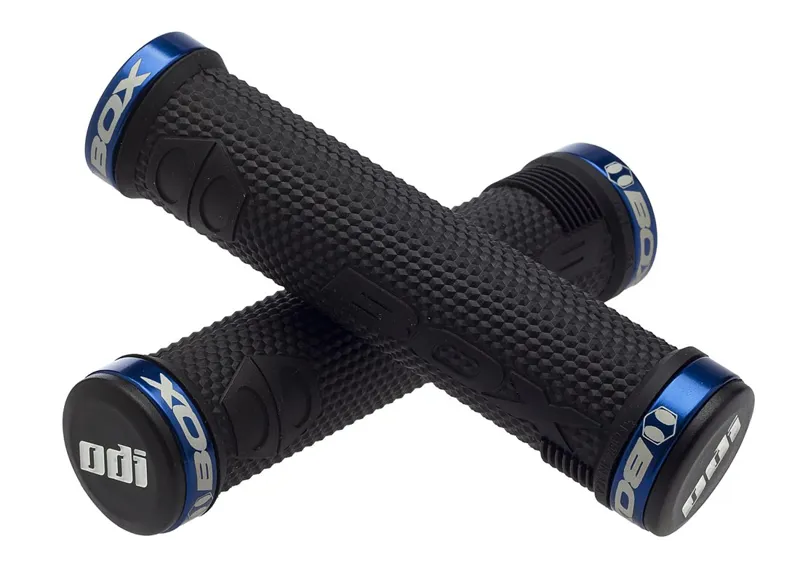 Box One Lock On Grip Black/Blue 120mm