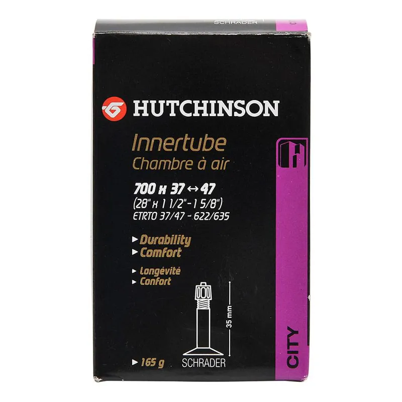 Hutchinson Standard Road Inner Tube 700 Schrader 37 - 50mm 32mm