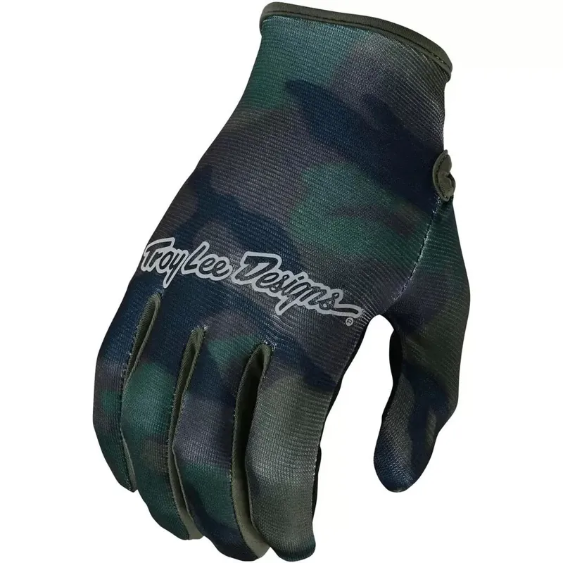 Troy Lee Designs Flowline Gloves Camo Army