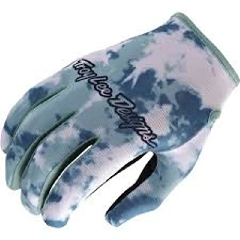 Troy Lee Designs Flowline Gloves Plot Blue Haze