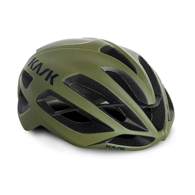 Kask Protone Cycling Helmet Olive Green Matt 