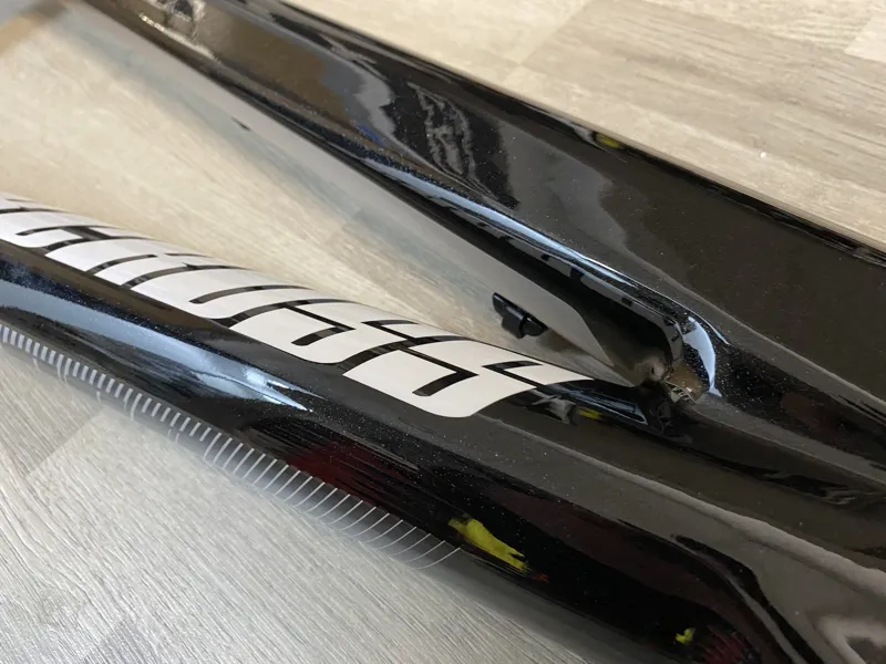 Supercross BLK 2 BMX Race Frame Pro XL Metalic Black-1