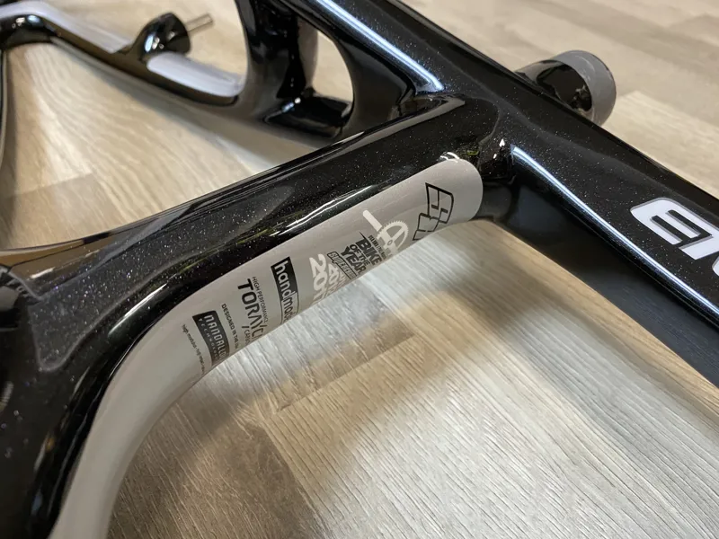 Supercross BLK 2 BMX Race Frame Pro XL Metalic Black-2