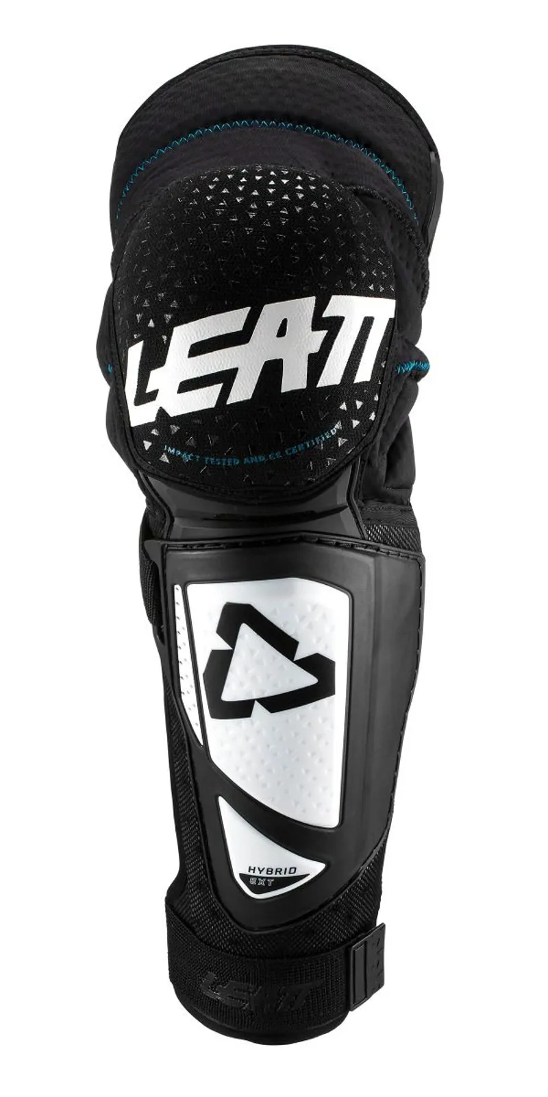 Leatt 3DF Hybrid Knee And Shin Junior White/Black