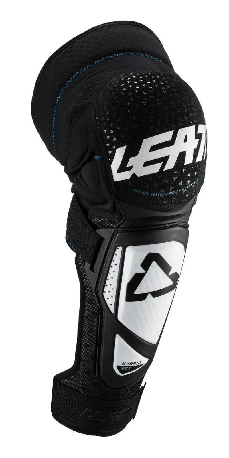 Leatt 3DF Hybrid Knee And Shin Junior White/Black-2