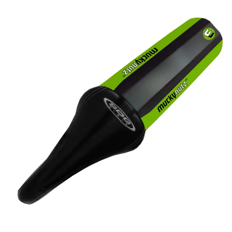 Mucky Nutz Butt Fender Black Green rear