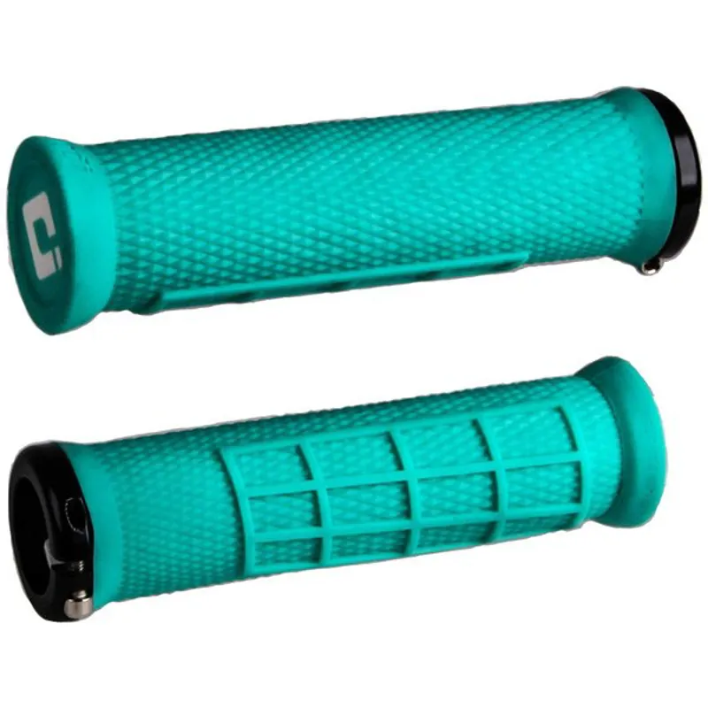 ODI Elite Flow MTB Lock On Grips Mnt Spearmint 130 mm