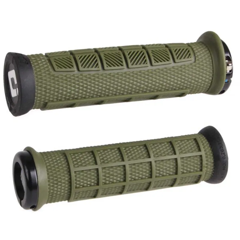 ODI Elite Pro MTB Lock On Grips Army Green 130 mm