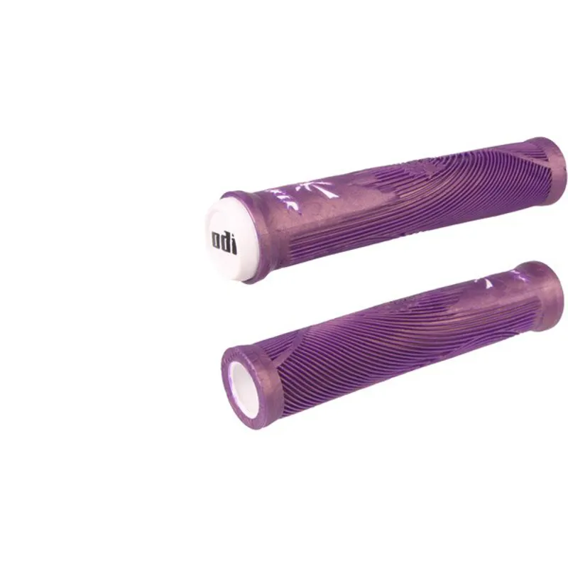 Hucker BMX Grips NO Flge 160mm Pur Purple/ White 160 mm