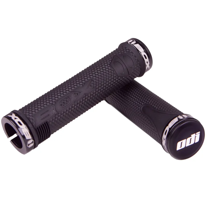 Odi BOX BMX 130mm Lock On Grips in Black