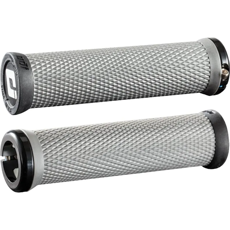 Odi Elite Motion Mountain Bike 130mm Lock On Grips in Grey