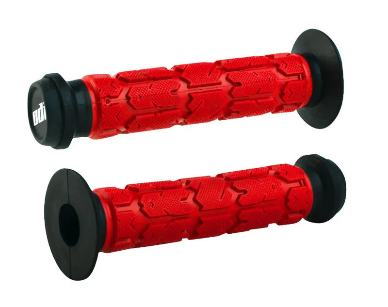 ODI Rogue Dual Ply Aggressive Grips Red 143mm
