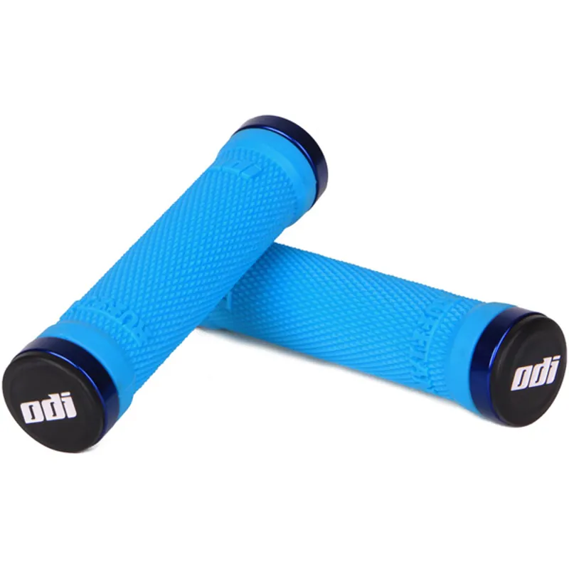 ODI Ruffian MTB Lock On Grips Aqua 130 mm