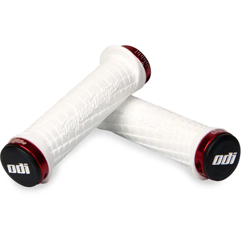 ODI TLD MTB Lock On Grips White 130 mm