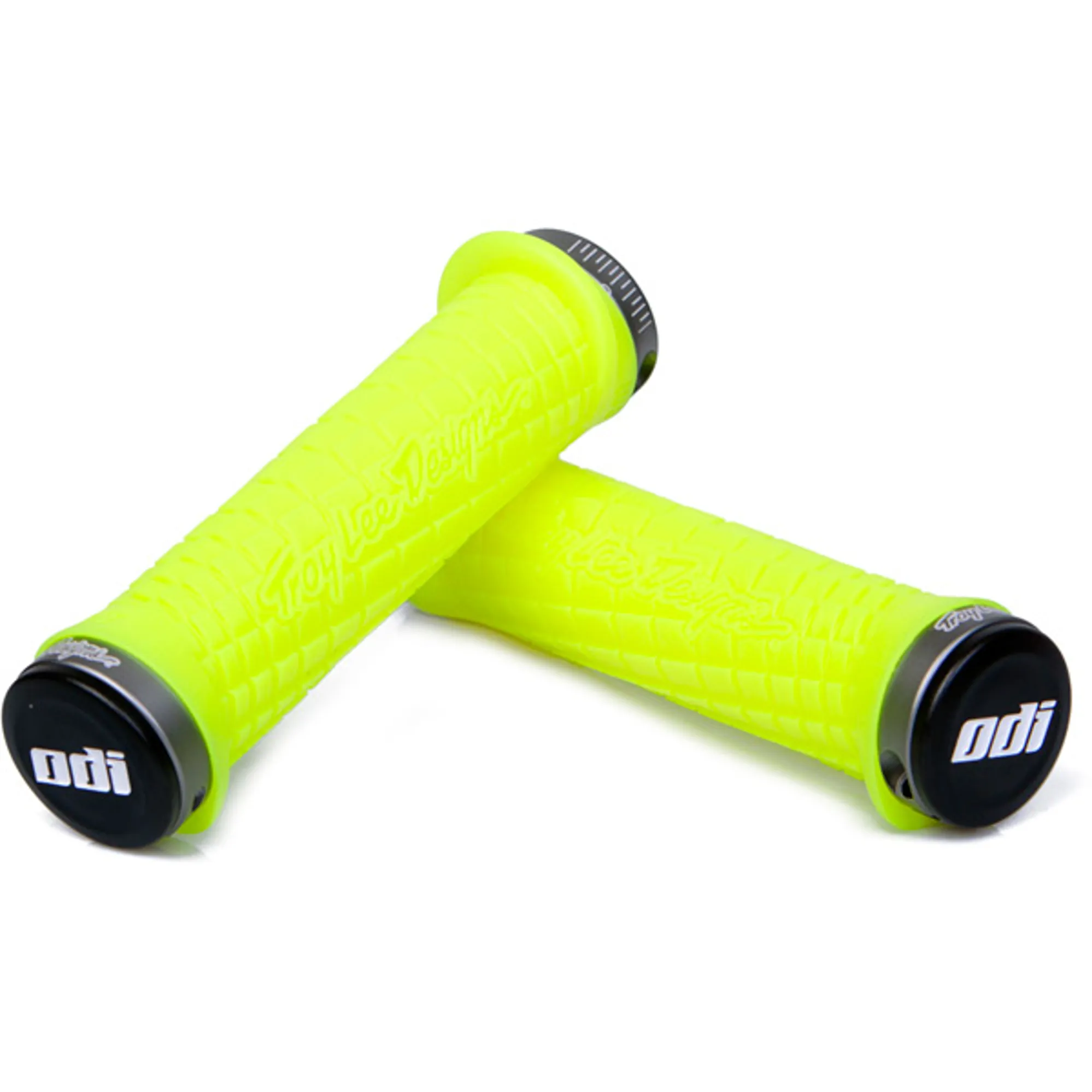 ODI TLD MTB Lock On Grips Yellow 130 mm