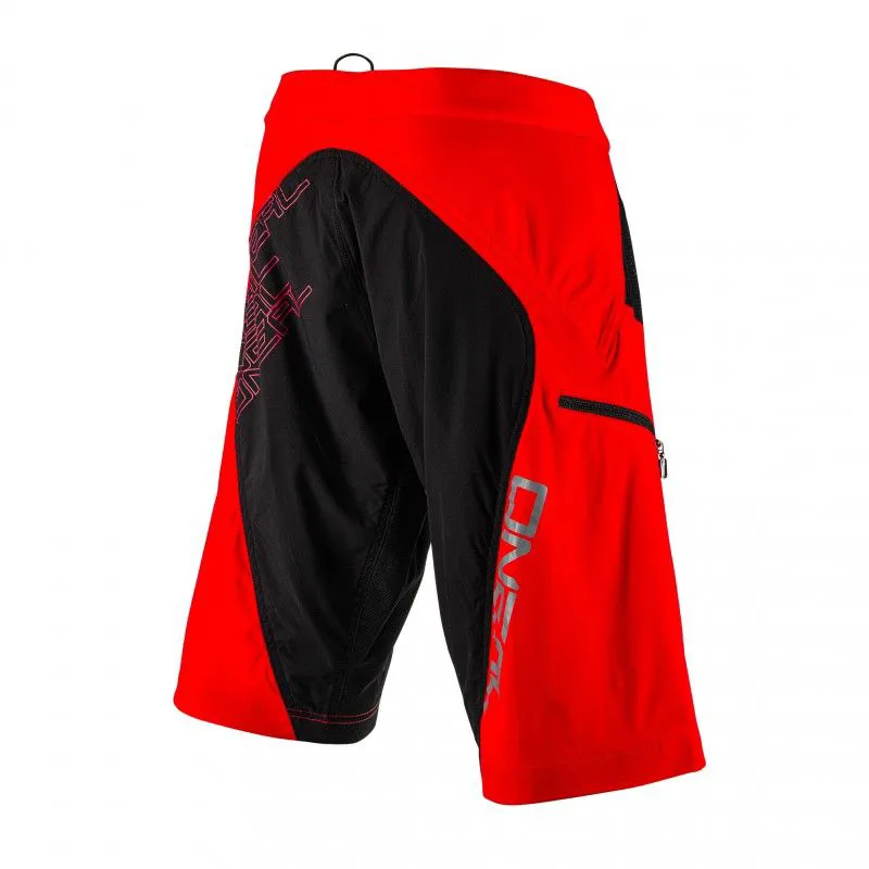 ONeal Pin IT III MTB Shorts Red-1