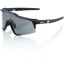 100 Percent Speedcraft HiPer Red Lens Sunglasses in Black