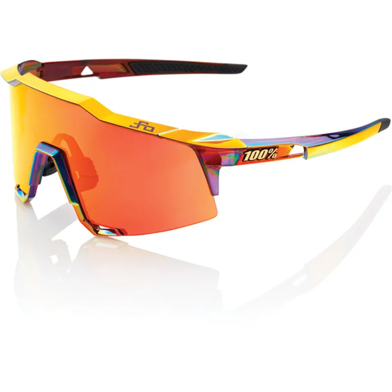 100 Percent Speedcraft HiPer Mrr Red Lens PeterSagan Sunglasses in Red