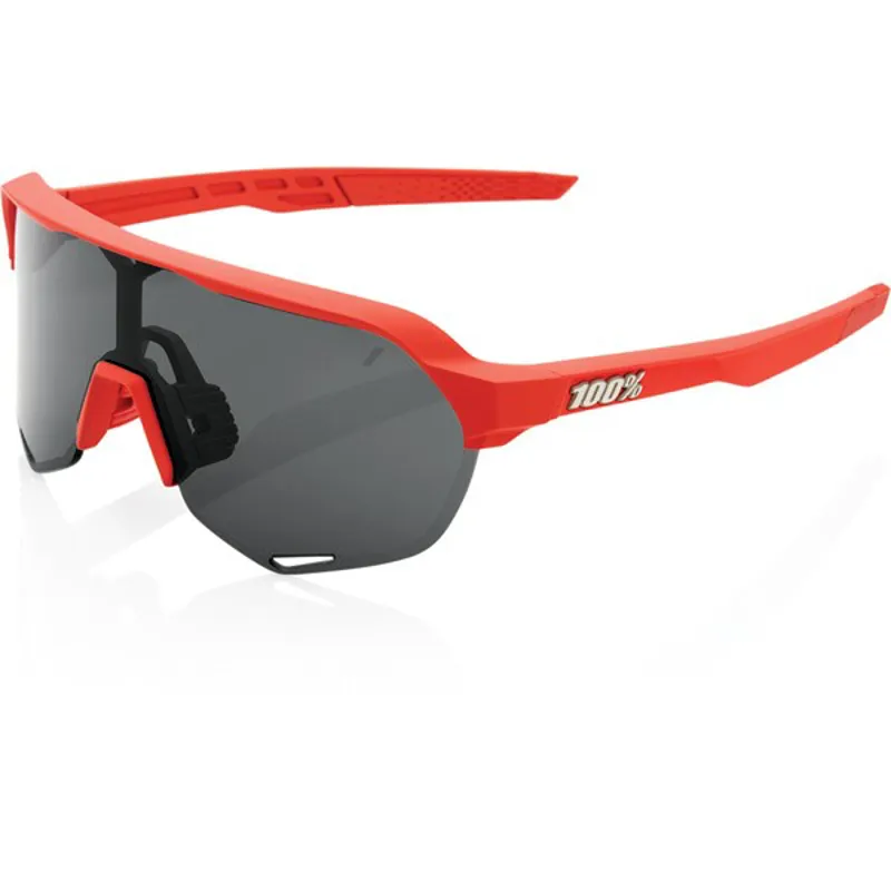 100 Percent S2 Coral Lens Soft Tact Coral one size smoke