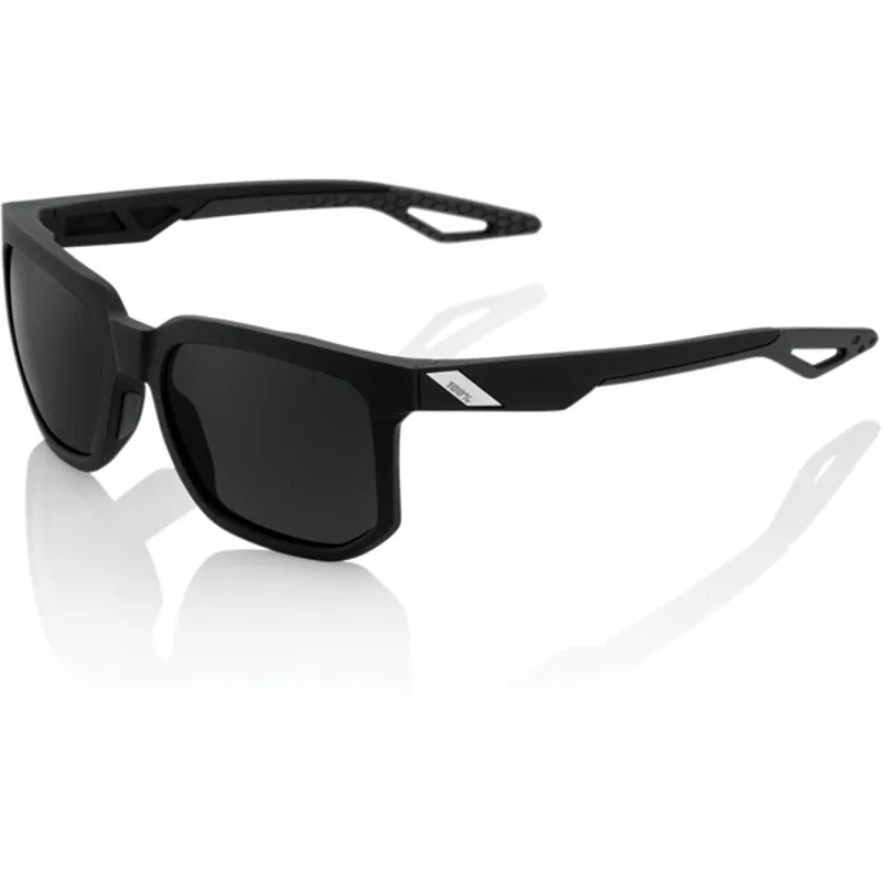 100 Percent Centric Smoke Lens Sunglasses in Black