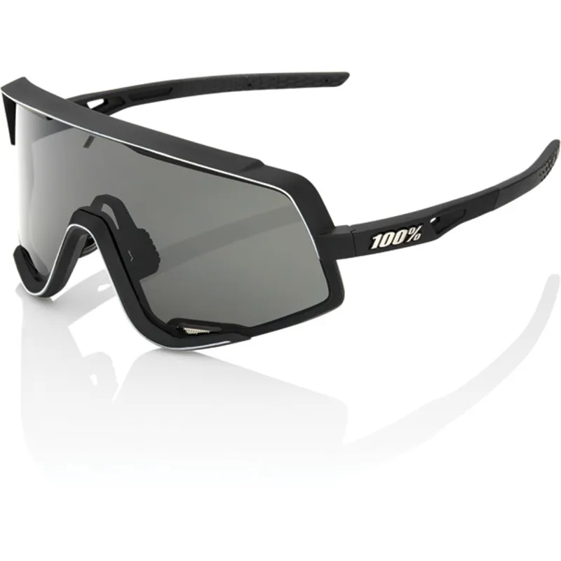 100 Percent Glendale Smoke Lens Sunglasses in Black