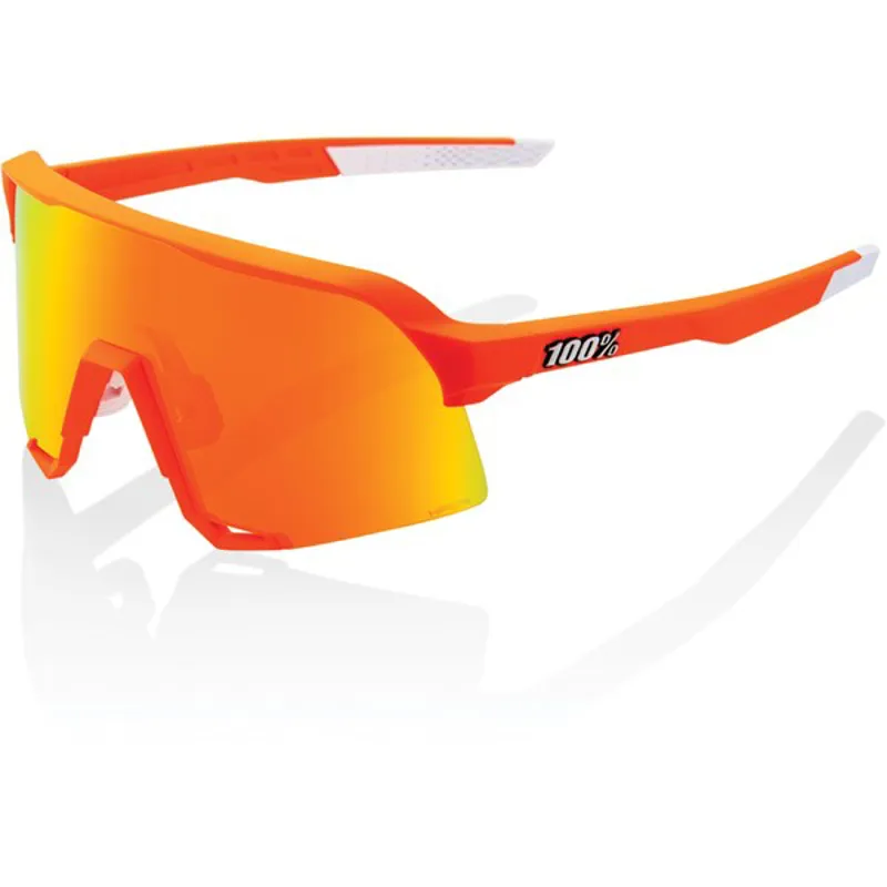 100 Percent S3 MVDP Neon Orange Red Lens Neon Orange