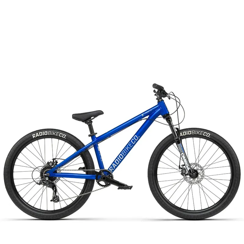 Radio Fiend Dirt Jump 4x Bike Candy Blue Red 26