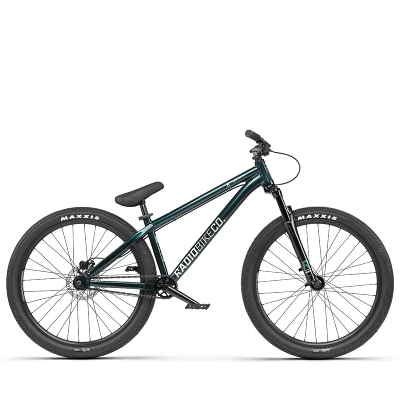 Radio Griffin Dirt Jump Bike Cobalt Green Black 26