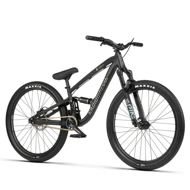 Radio Siren Slope Style Dirt Jump Bike Black 26