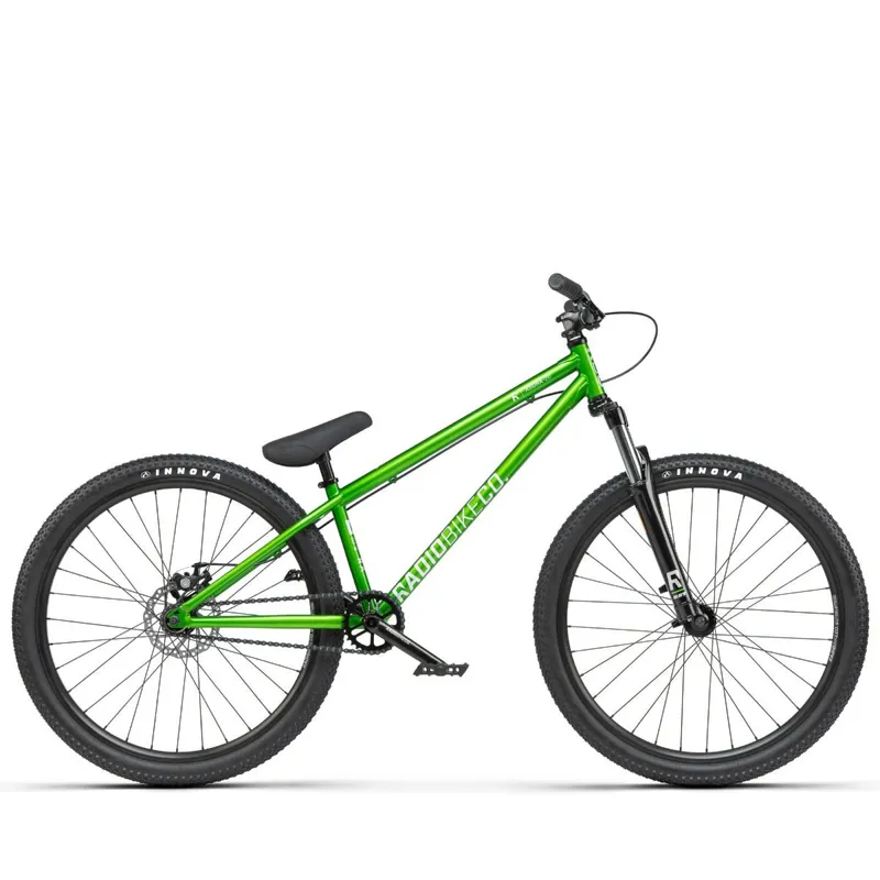 Radio Asura Dirt Jump Bike Metallic Green 26