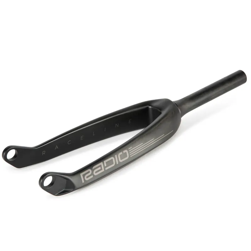 Radio Raceline Solar Carbon BMX Fork 20mm 11/8 1.5 Black 1 1/8