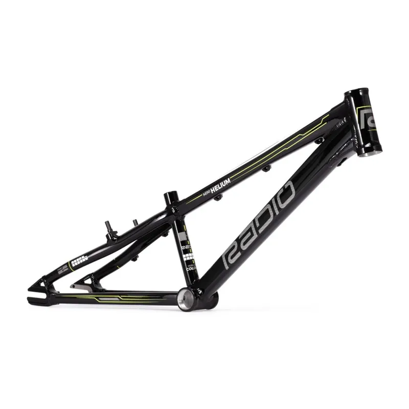 Radio Raceline Helium Mini BMX Frame Black 17.6