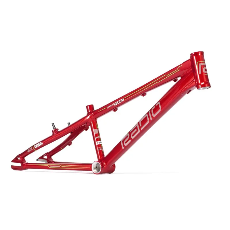 Radio Raceline Helium Junior BMX Frame Red 18.6