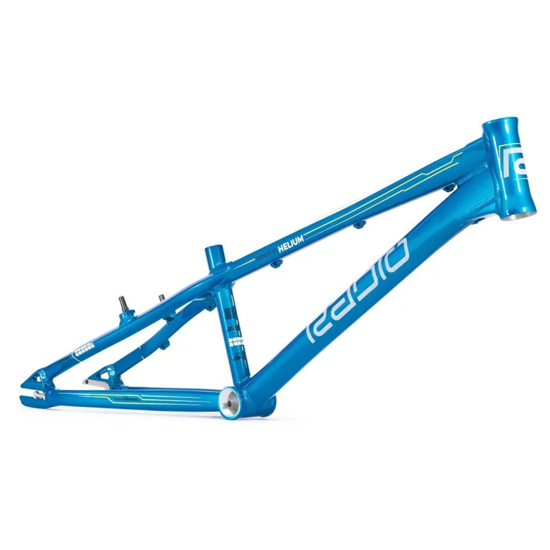 Radio Raceline Helium Expert XL BMX Frame Metallic Cyan Cy 20.5