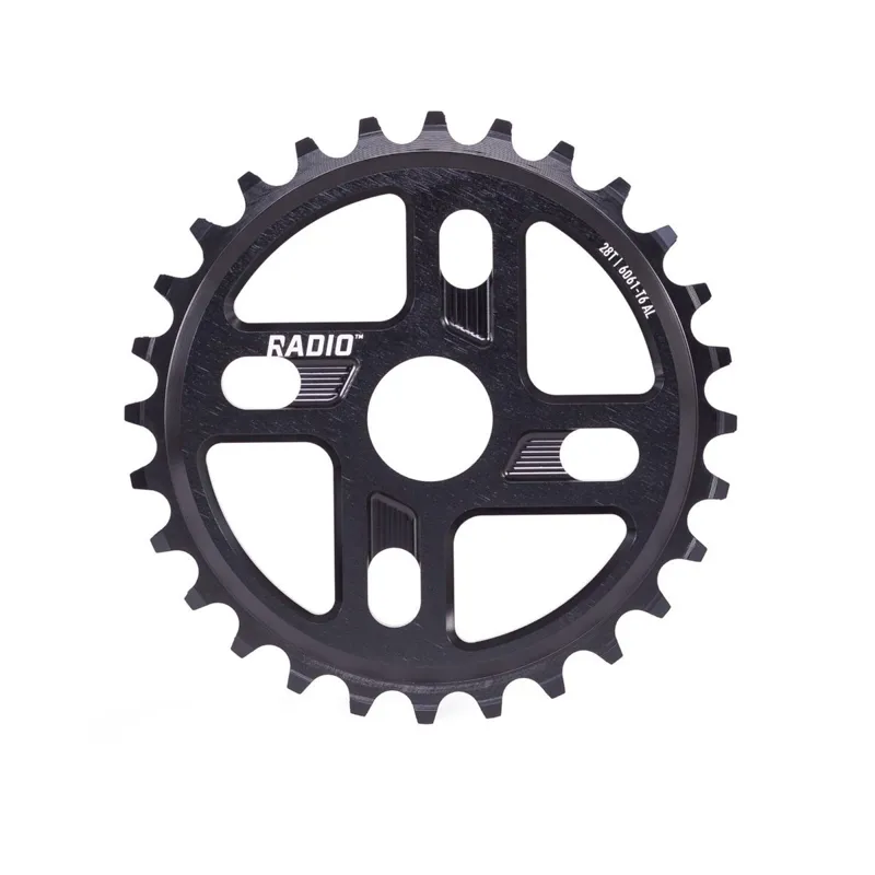 Radio Axis BMX Sprocket Black 25t