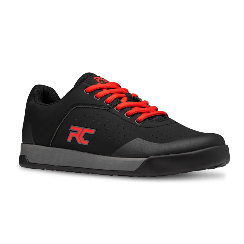 Ride Concepts Hellion Shoes in Black/Red-1