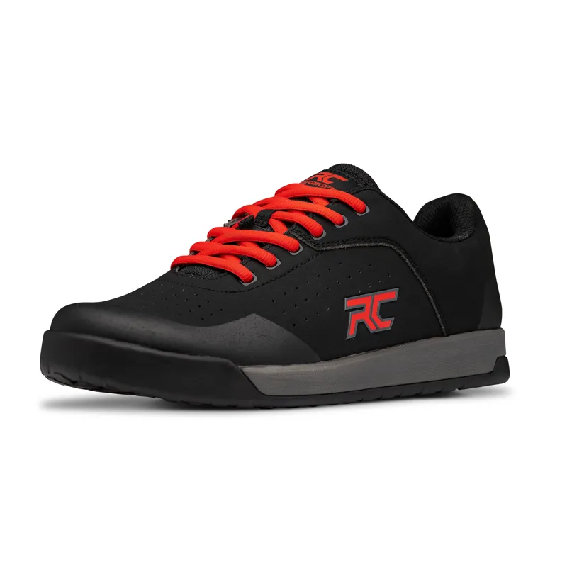 Ride Concepts Hellion Shoes in Black/Red-2