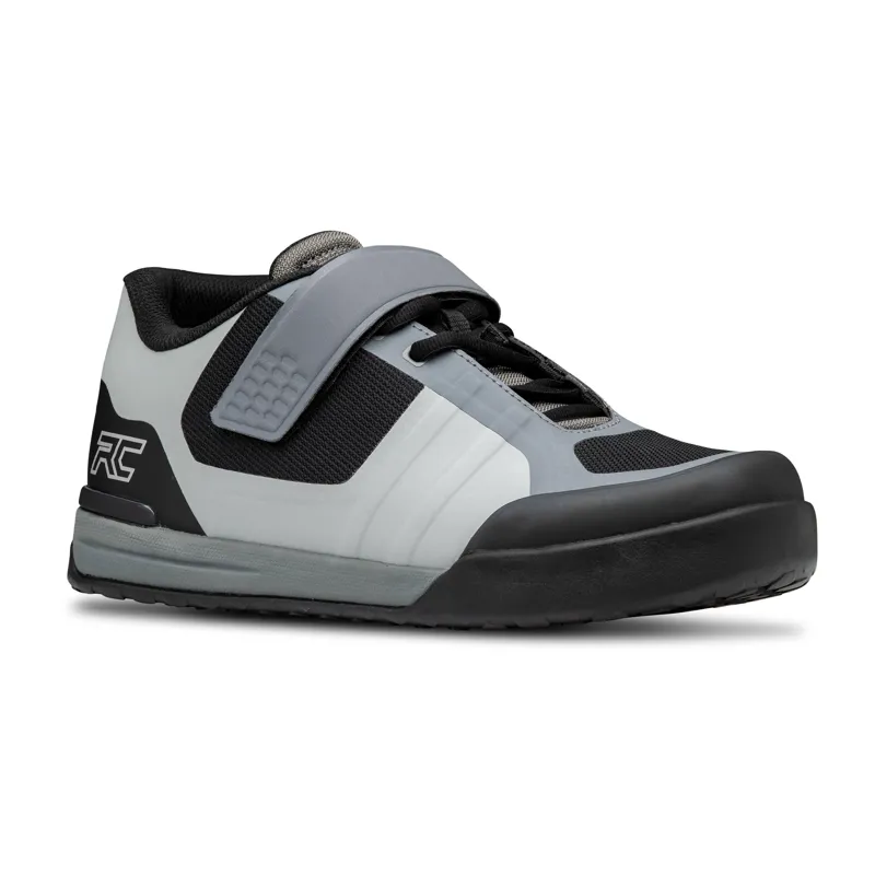 Ride Concepts Transition Clip Shoes in Charcoal/Grey-3
