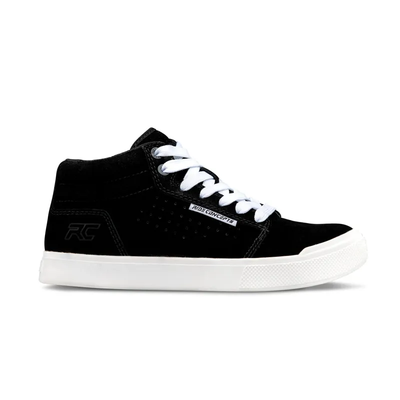 Ride Concepts Vice Mid Youth Shoes in Black-1