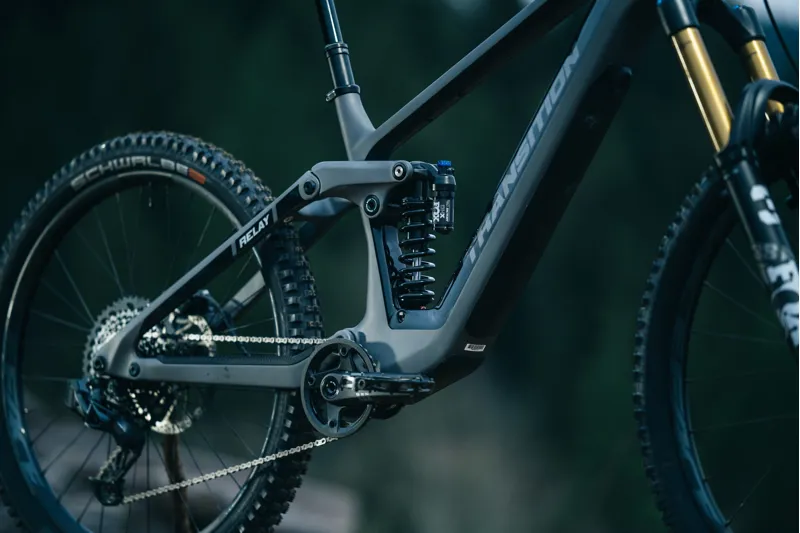 Transition Relay PNW Carbon XO AXS Electric Mountain Bike Oxide Grey-2