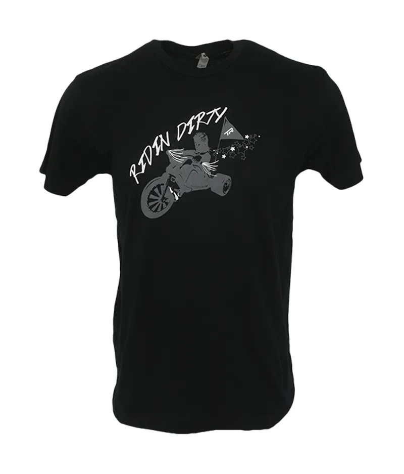 Transition Ridin Dirty Big Wheel T-Shirt in Black
