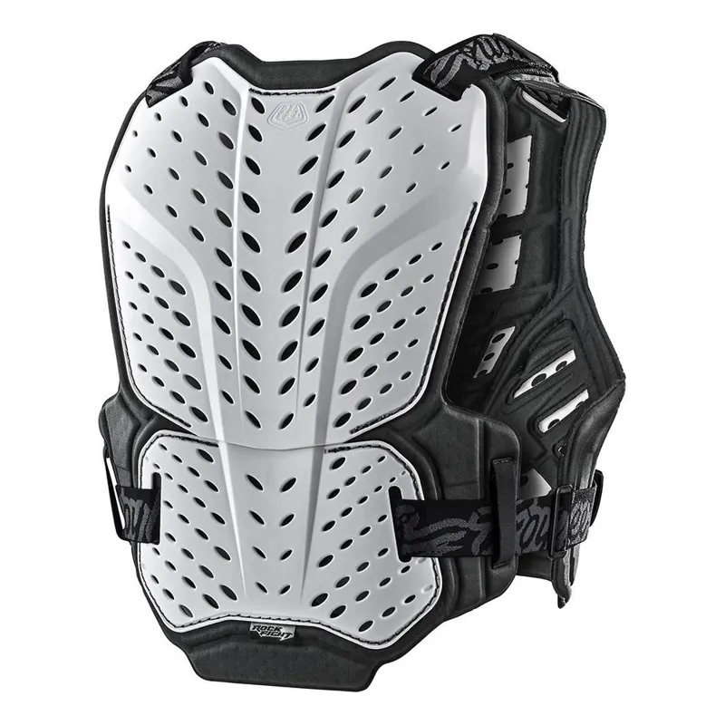 Troy Lee Designs Rockfight Chest Protector White -1