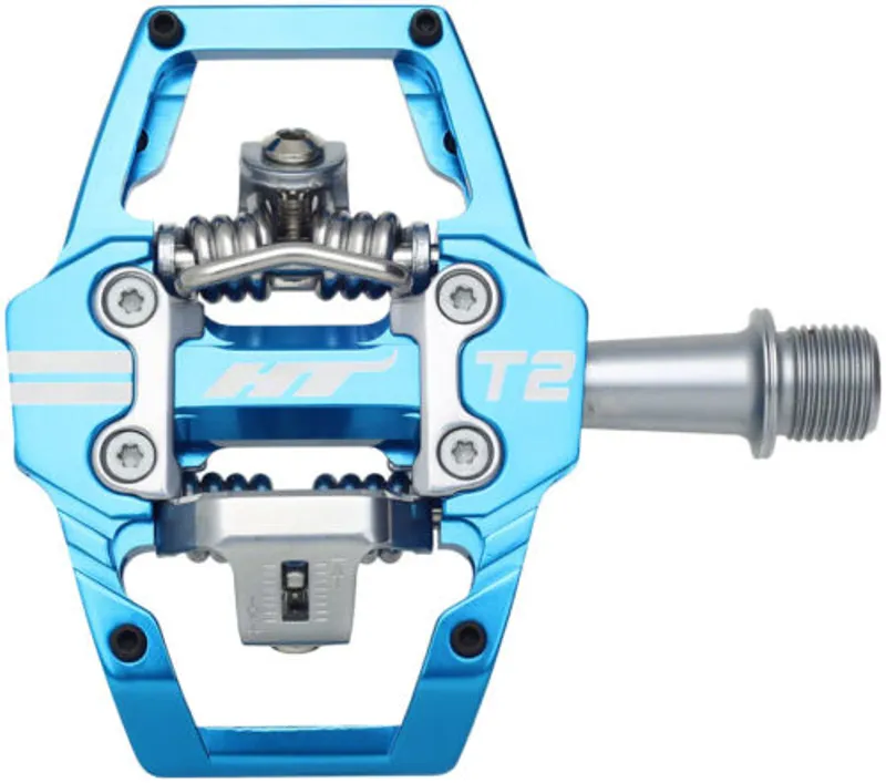 HT Components T2  BMX Pedals in Blue