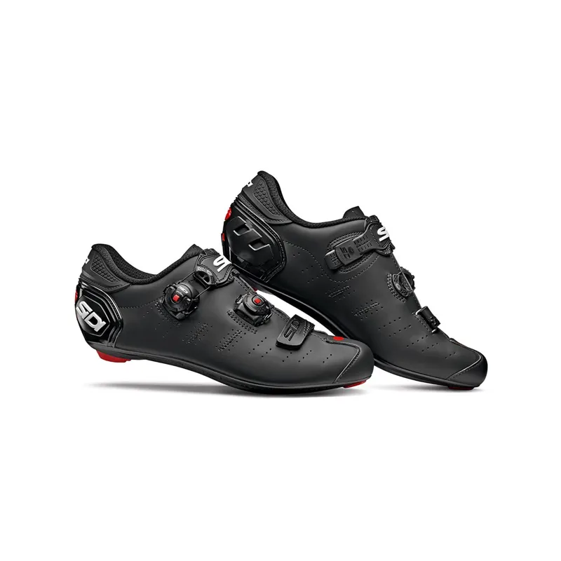 Sidi Ergo 5 Mega Fit Road Shoe Matt Black