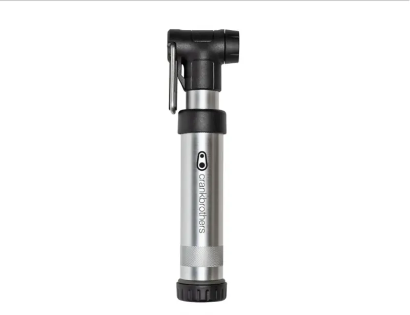 Crankbrothers Gem Short Bicycle Pump Silver