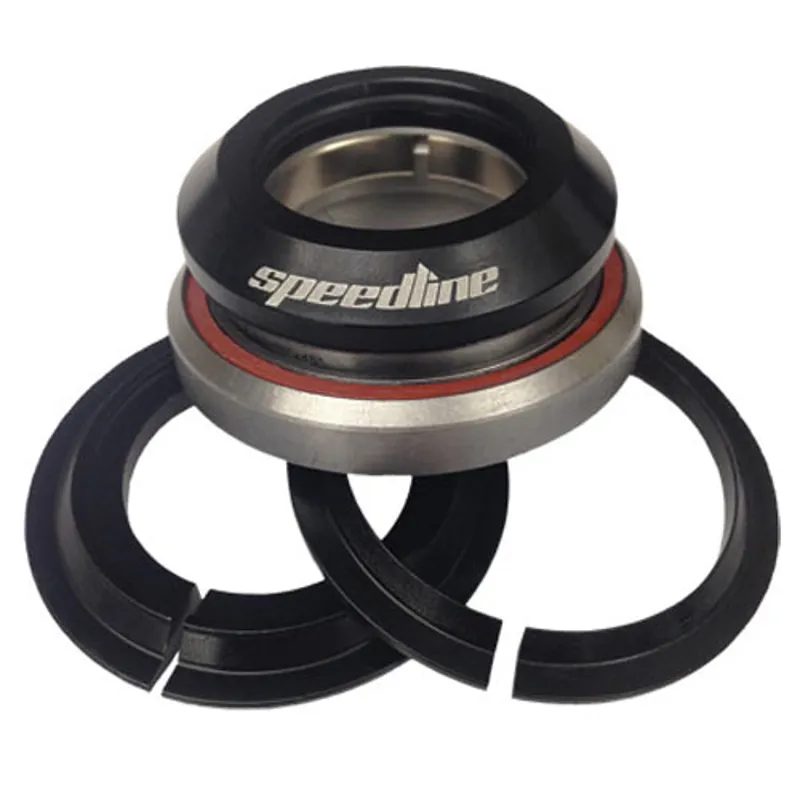 Speedline Universal Taper Headset 1.5 Inch To 1 1/8 Inch Black